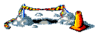 Under construction skeleton