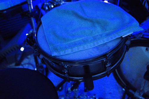 Tama Metal Snare Drum in Pyramid Skeme Studio