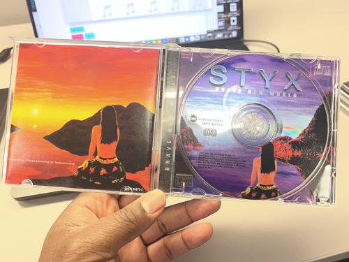 Styx: Brave New World CD Album Artwork